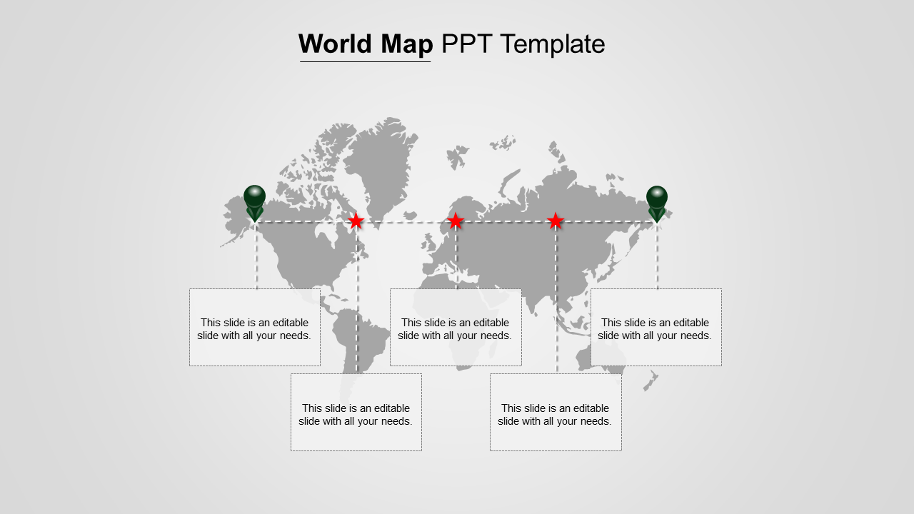 World Map PPT Template